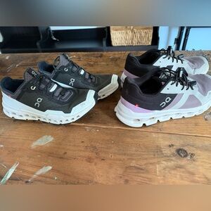 2 pair of On Running shoes size 8.5